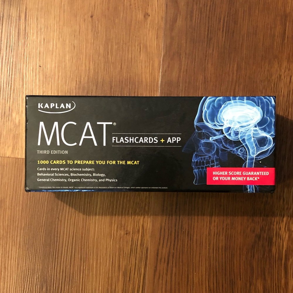 Kaplan MCAT 3rd Edition Flashcards